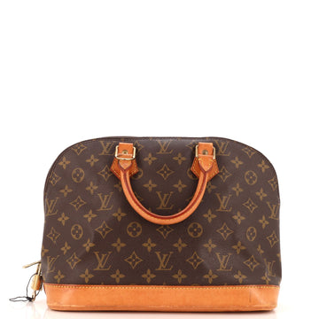 Vintage Alma Handbag Monogram Canvas PM