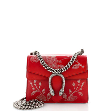 GUCCI Dionysus Bag Limited Edition Painted Leather Mini