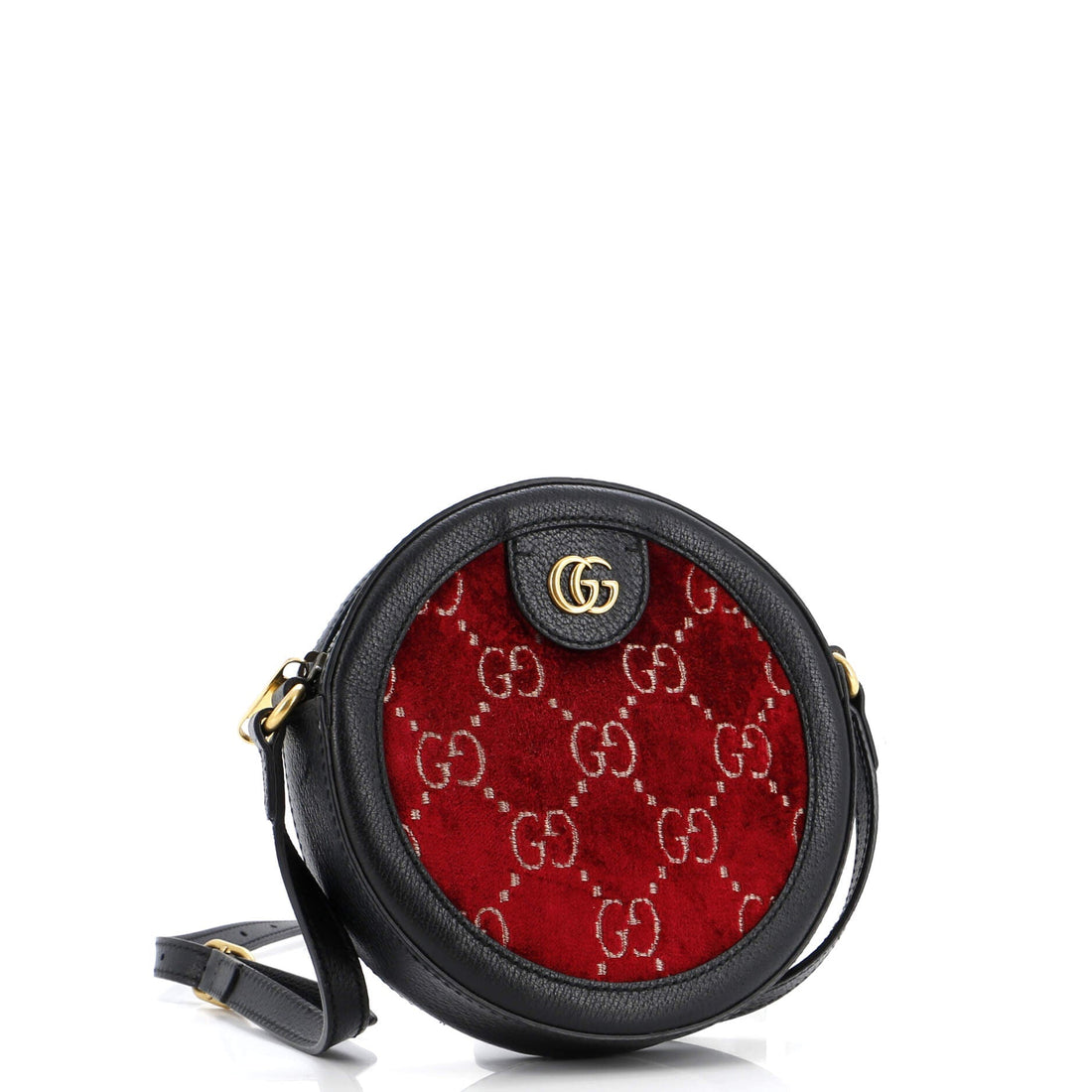Ophidia Round Shoulder Bag VS Velvet Mini