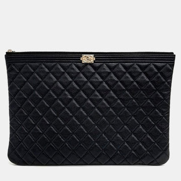 Caviar Boy Large Clutch