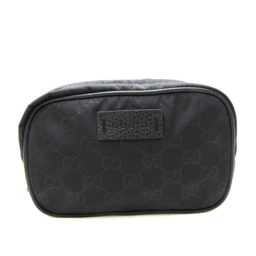 Gucci VS Nylon 510341 Women's Nylon Pouch Black