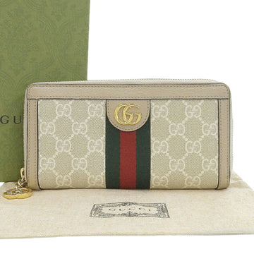 GUCCI Ophidia VS Supreme Marmont Round Long Wallet 523154 1147