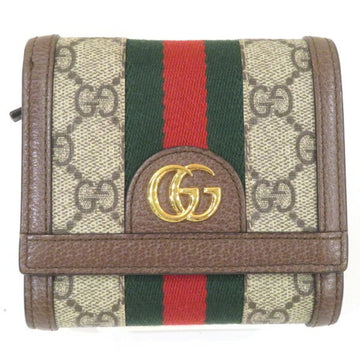 GUCCI Offdia Shelly Line VS Supreme 598662 Bi-fold Wallet for Women