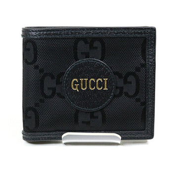 GUCCI Off the Grid Bi-fold Wallet 625574 Black Compact