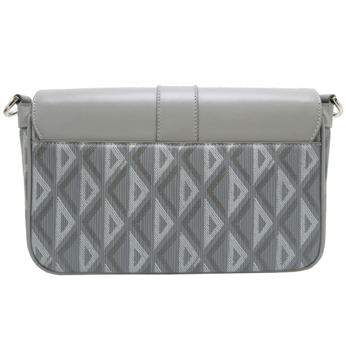 Christian Dior Hit the Road Women's Shoulder Bag Leather Grey