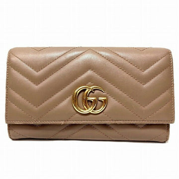 GUCCI VS Marmont 443436 Long Wallet Bi-fold for Women