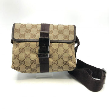 GUCCI VS Canvas Body Bag 131236 Brown Gucci