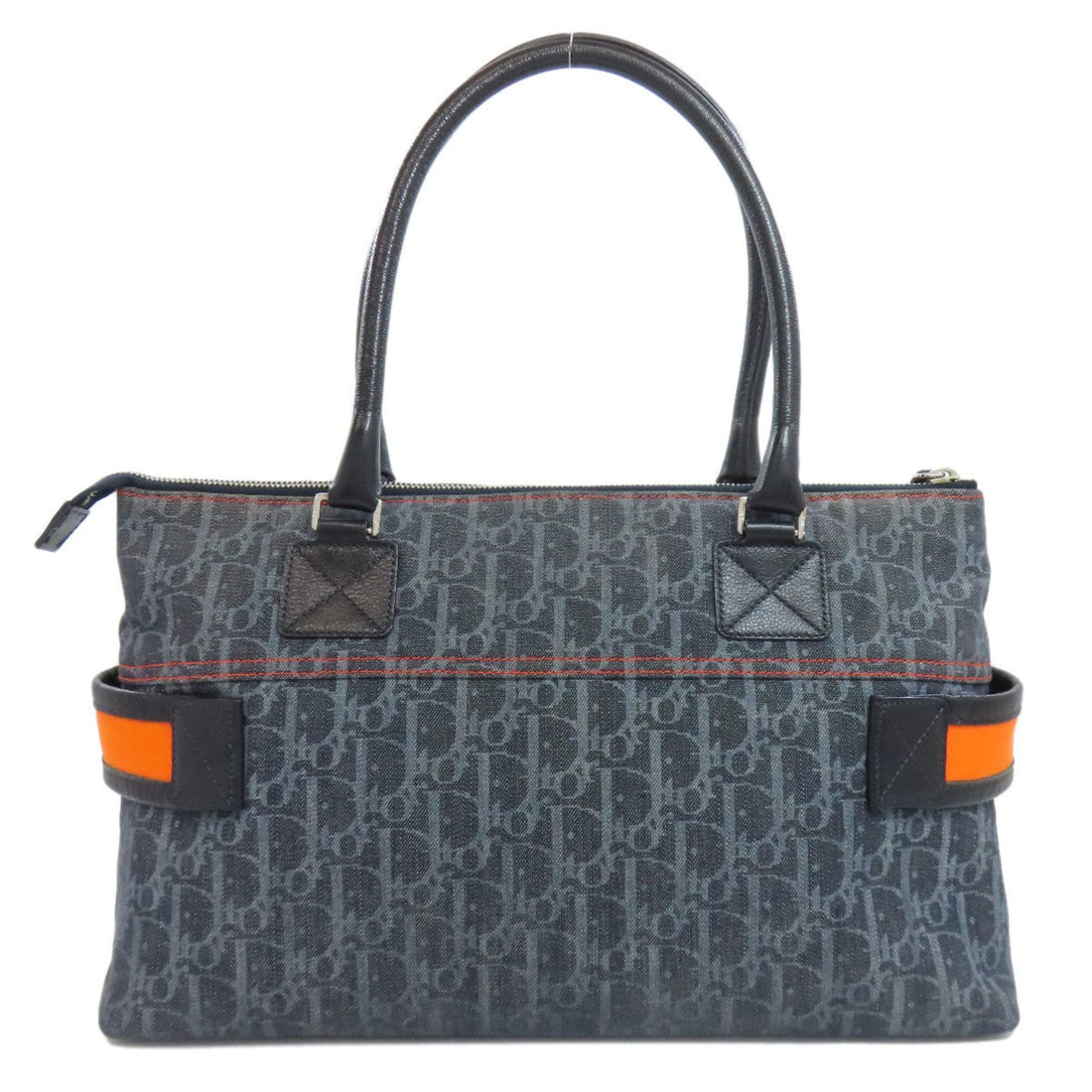 Christian Dior Flight Line Trotter Pattern Tote Bag Canvas Women's CHRISTIAN DIOR
