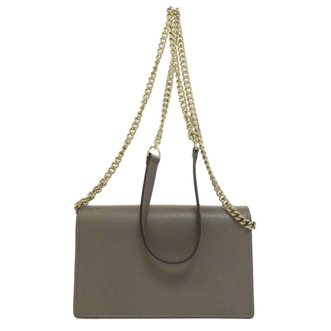 Gucci 510314 Outlet Chain Wallet Interlocking G Long Leather Women's GUCCI