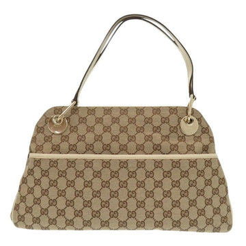 Gucci 121023 VS canvas/leather beige tote bag 1160GUCCI