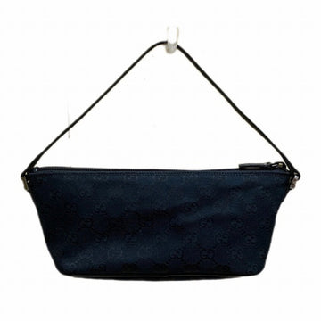 GUCCI VS canvas pattern hand pouch   black bag handbag ladies
