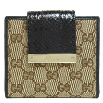 Gucci 181669 VS Bi-fold Wallet Canvas Women's GUCCI