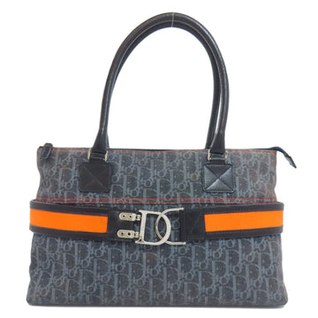 Christian Dior Flight Line Trotter Pattern Tote Bag Canvas Women's CHRISTIAN DIOR
