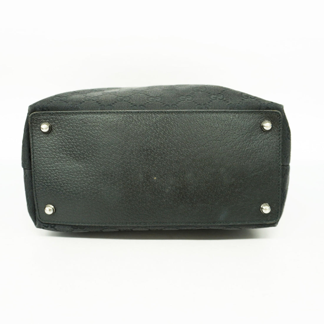 GUCCI  VS Canvas120836 Women's Leather Handbag,Tote Bag Black