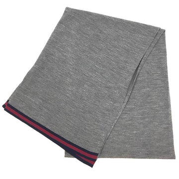 GUCCI Gucci scarf wool grey men's women's unisex