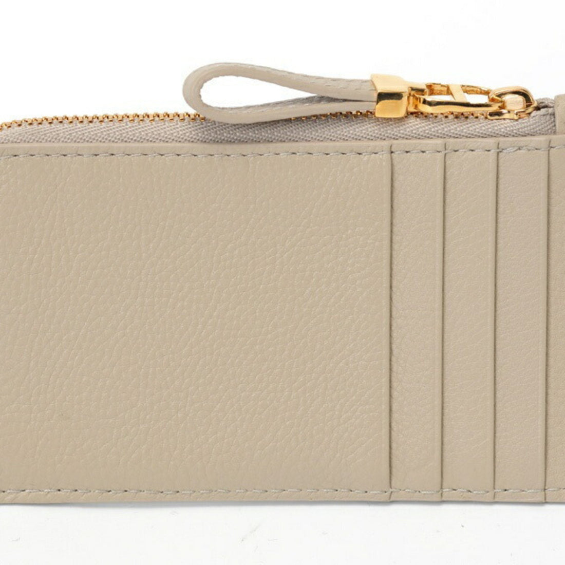 Christian Dior Dior Caro Cosmos Zip Card Holder Case S5131UWHC_M116 Cannage Calfskin Beige K-157764
