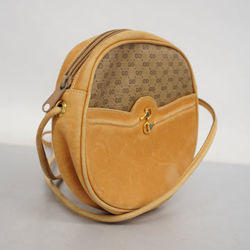 GUCCI  Micro VS Micro VS 004 106 0024 Women's Leather Shoulder Bag Beige