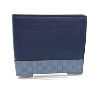 GUCCI Micro Guccissima 365487 VS Pattern Bi-fold Wallet for Men and Women