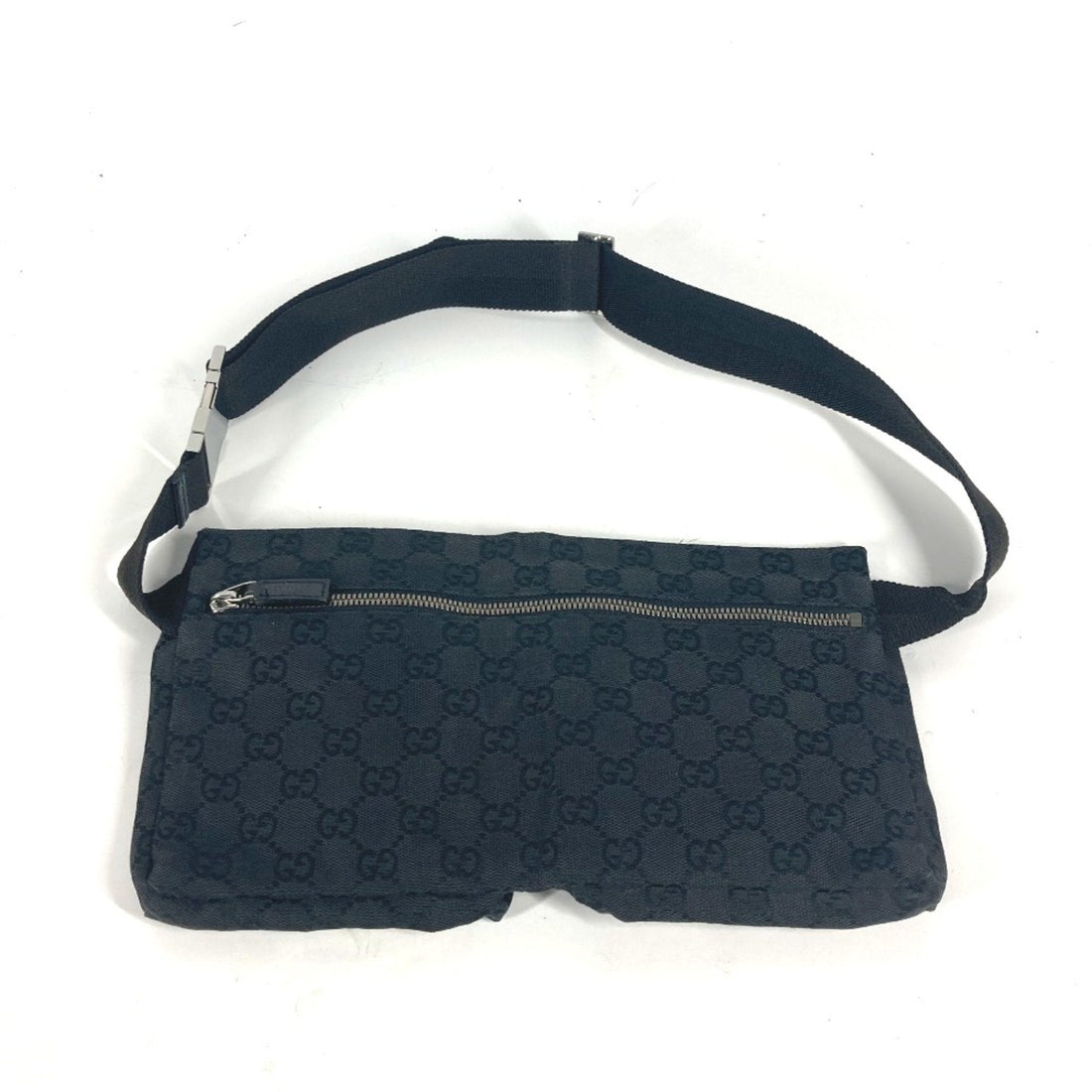Gucci 28566 VSCanvas Body bag  waist pouch  bag Waist Pouch Black