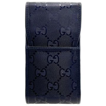 Gucci Cigarette Case VS Imprime PVC Leather Navy 181716 GUCCI iQOS THN-9796