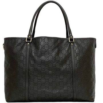 Gucci Tote Bag f-21293 Brown Shima 265696 Leather GUCCI VS Unisex Handbag