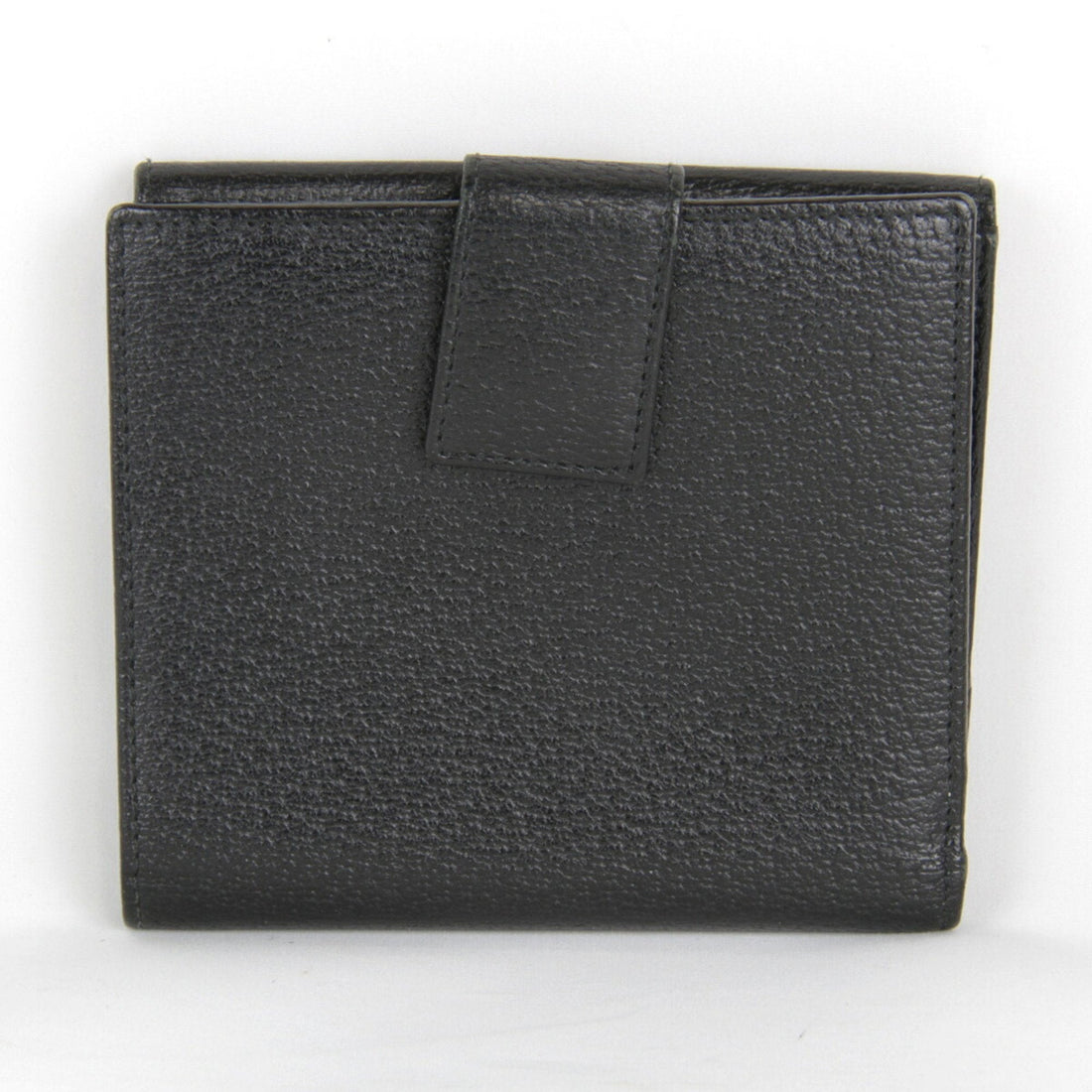 GUCCI 120932?3661 Leather Wallet Black Women's