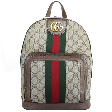 GUCCI Backpack VS Marmont Supreme Canvas Brown Gold Men's Women's 547965 s0354a