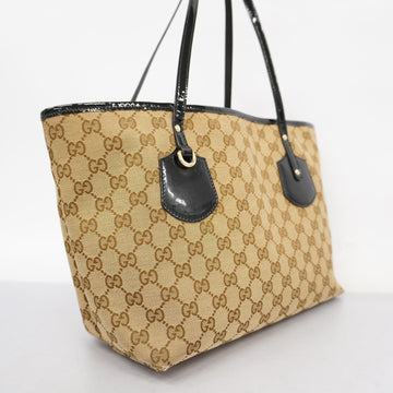 GUCCI  VS Canvas Tote Bag 211976 Women's Canvas Tote Bag Beige,Black