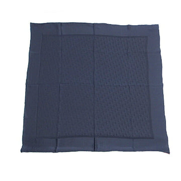 Christian Dior Trotter Pattern Silk Scarf Dark Navy
