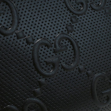 GUCCI VS LEATHER 625558 Long Wallet Black Men's