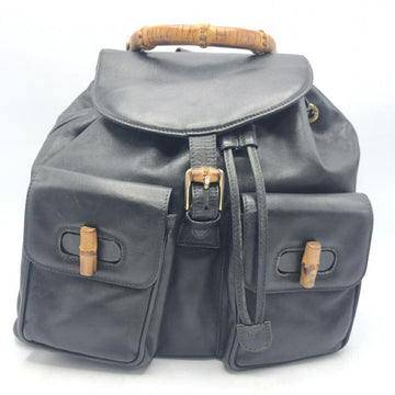GUCCI Bamboo Leather Backpack 003?2058?0016 Old Gucci