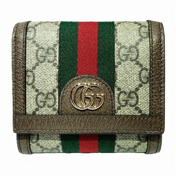 GUCCI Offdia Shelly Line VS Supreme 598662 Bi-fold Wallet for Women