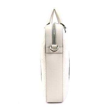 GUCCI Handbag Crossbody Shoulder Bag VS Pattern Leather Ivory Men's 658573