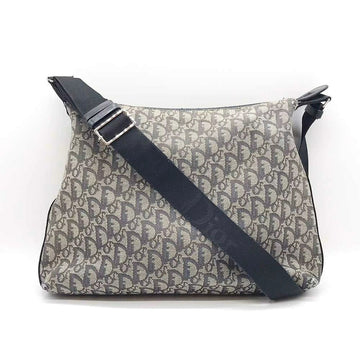 Christian Dior Dior Shoulder Bag Trotter Navy Grey 08RU0054 DIOR