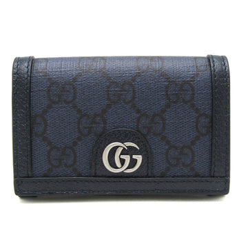 Gucci Ophidia 763286 VS Supreme Card Case Navy