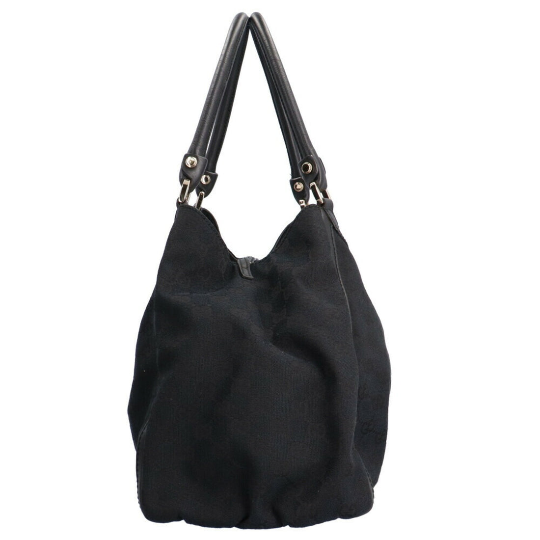 GUCCI Abbey VS Campus Shoulder Bag Canvas Black Women's