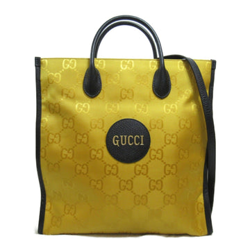GUCCI Off the Grid Long Bag Leather Nylon VS Women's Yellow Black 630355H9HAN7673