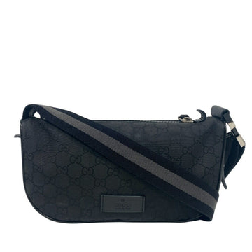 GUCCI VS nylon body bag, shoulder waist pouch, men's, women's, black, men's