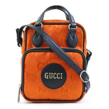 GUCCI shoulder bag OFF THE GRID nylon canvas orange men's 625850 r10341a