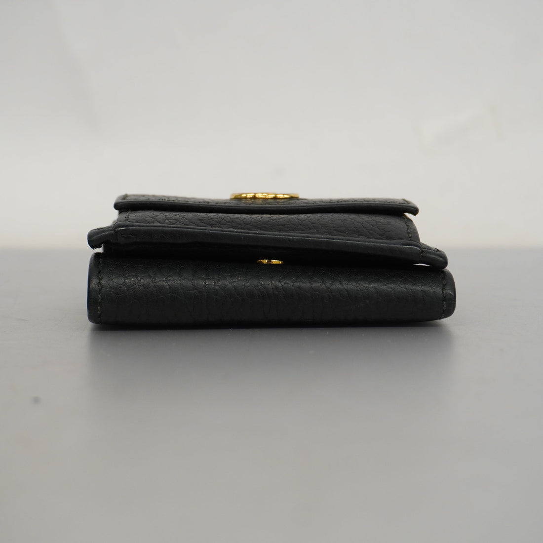 GUCCI  VS Marmont Gold Hardware 523277 Women's Leather Wallet [tri-fold]