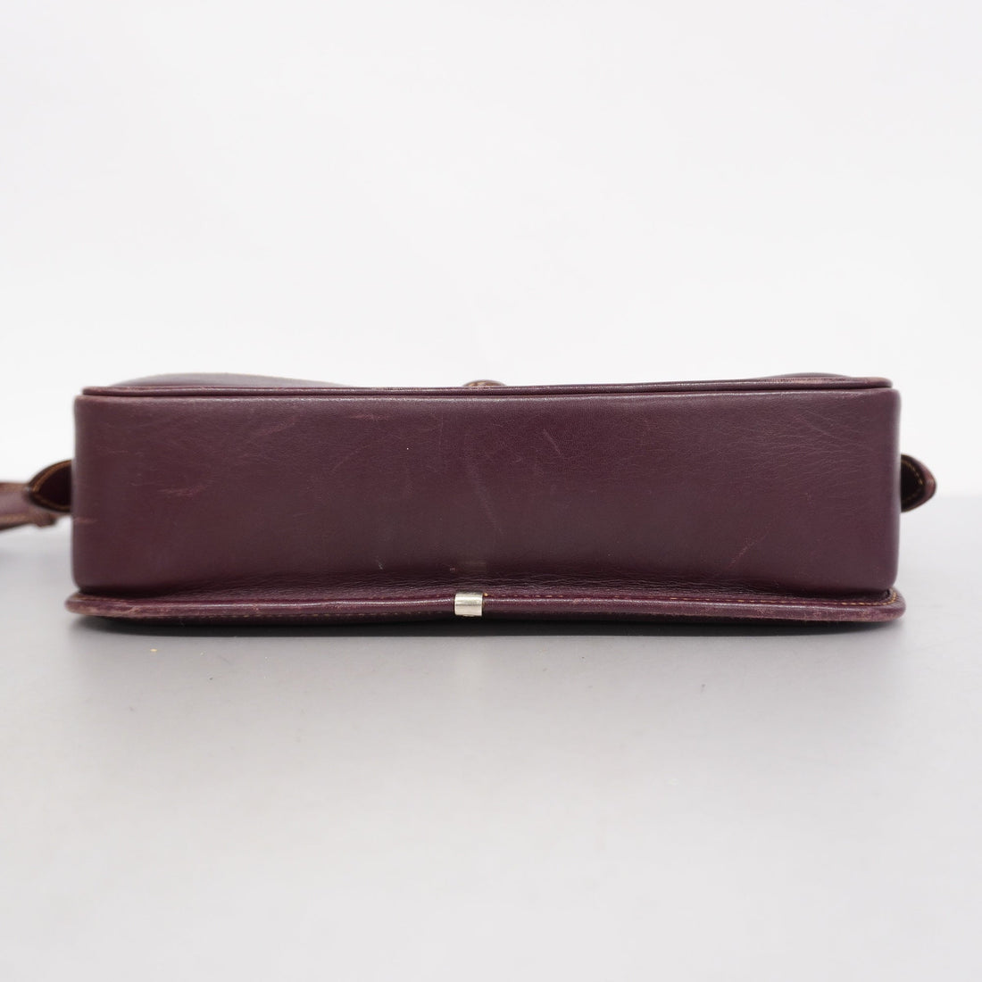 GUCCI  VS Canvas Shoulder Bag 001 106 0466 Women's Leather Bordeaux