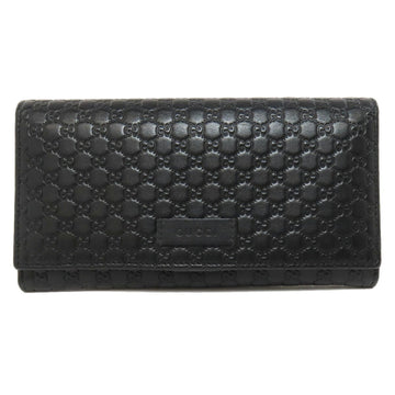 Gucci 449396 Outlet VS Signature Microsima Long Wallet Leather Men's GUCCI