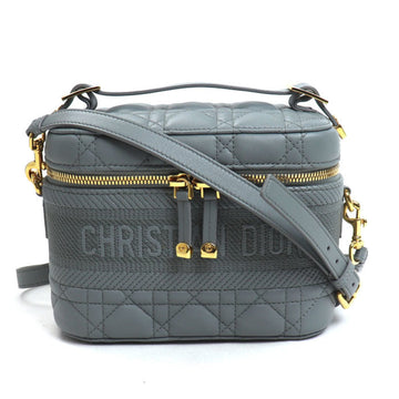 Christian Dior Dior DIORTRAVEL Vanity Small 2-Way Shoulder Bag, Grey, S5488UNTR_M41G, Women's