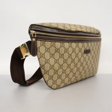 GUCCI  Body Bag 211110 Men's VS Supreme Sling Bag Beige,Brown