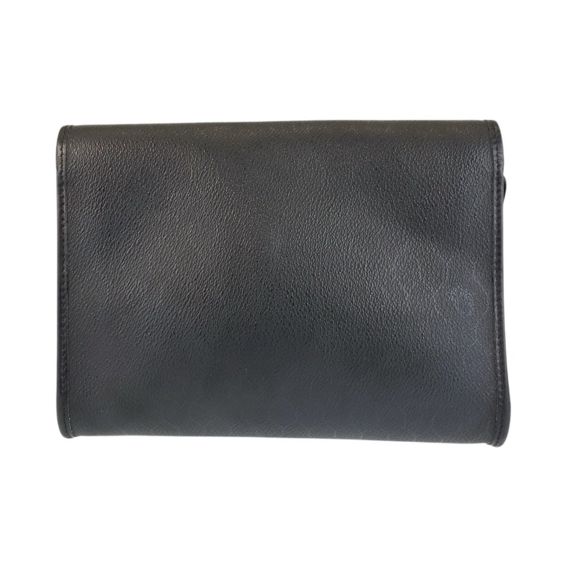 Christian Dior Dior Vintage Honeycomb Black Gold Hardware Leather Shoulder Bag for Women