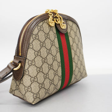 GUCCI  Ophidia 499621 Women's VS Supreme Shoulder Bag Beige