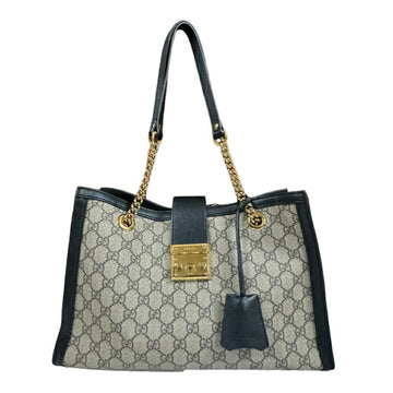 Gucci VS Supreme Shoulder Bag Canvas 479197 Brown Women's GUCCI