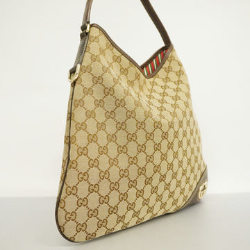 GUCCI  VS Canvas 169947 Women's VS Canvas,Leather Tote Bag Beige