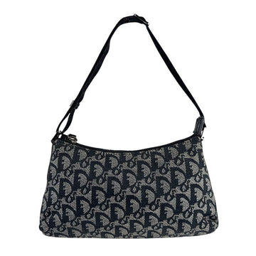 Christian Dior Handbag Canvas Black Women's z5676