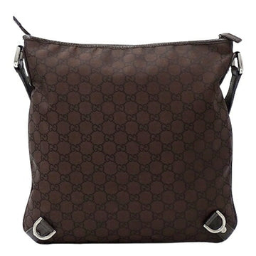 GUCCI Bag Women's Shoulder Abbey VS Nylon Brown 268642 Crossbody